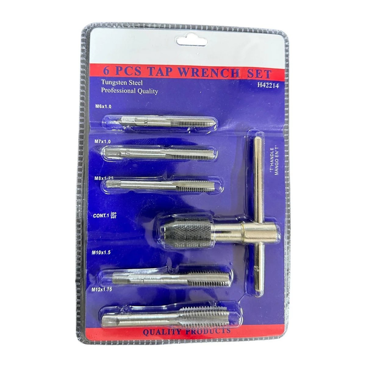 Метчик и Плашка набор   6PCS/Set