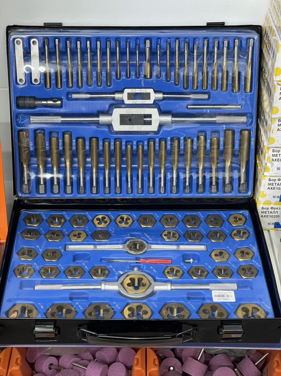 Метчик и Плашка набор 85PCS/SET